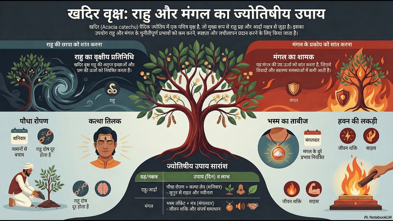 🌳|| खदिर वृक्ष का रहस्यमय चमत्कार | यह दिव्य वृक्ष कैसे बदल देता है ग्रह, कर्म और भाग्य ||#jyotish