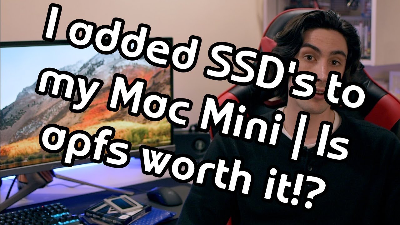I put SSD’s in my Mac Mini and compared APFS to OS Extended!