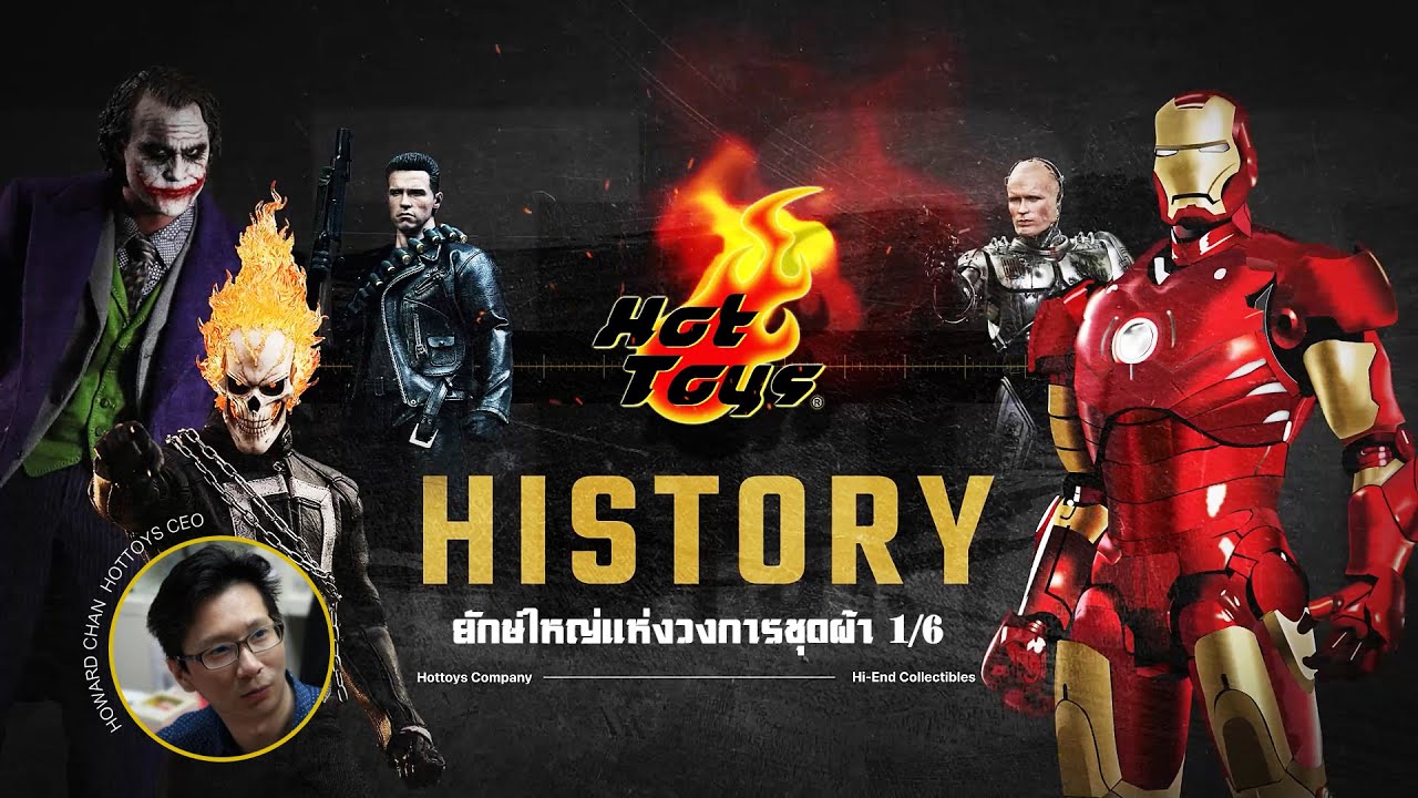 Hottoys History : ยักษ์ใหญ่เเห่งวงการของเล่นชุดผ้า 1/6