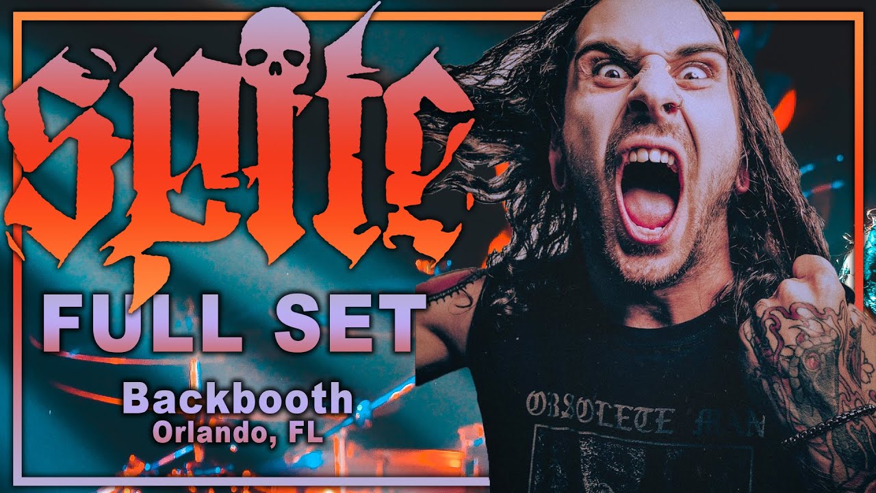 SPITE - Full Set (4K) LIVE @ Backbooth Orlando, FL