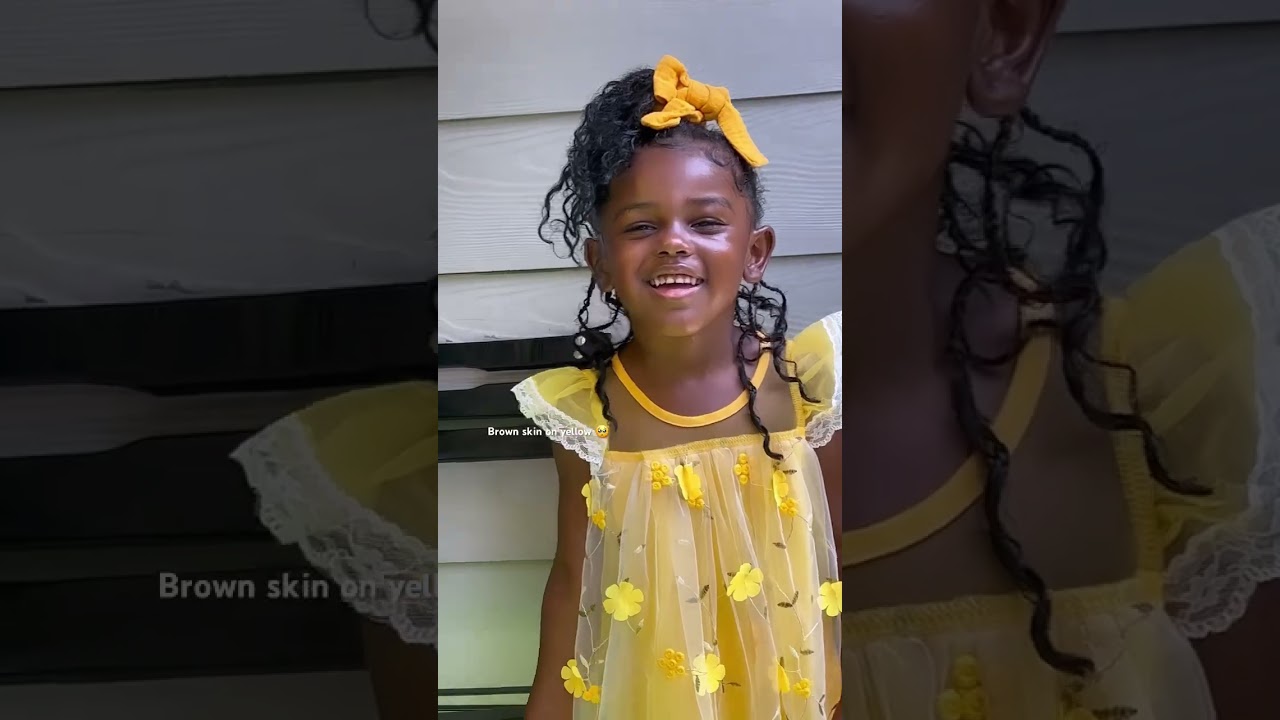 My melanin 🥺😍 #babygirl #kidsvideo #melaninbabies #shorts #kids #mydaughter #babies #brownskin