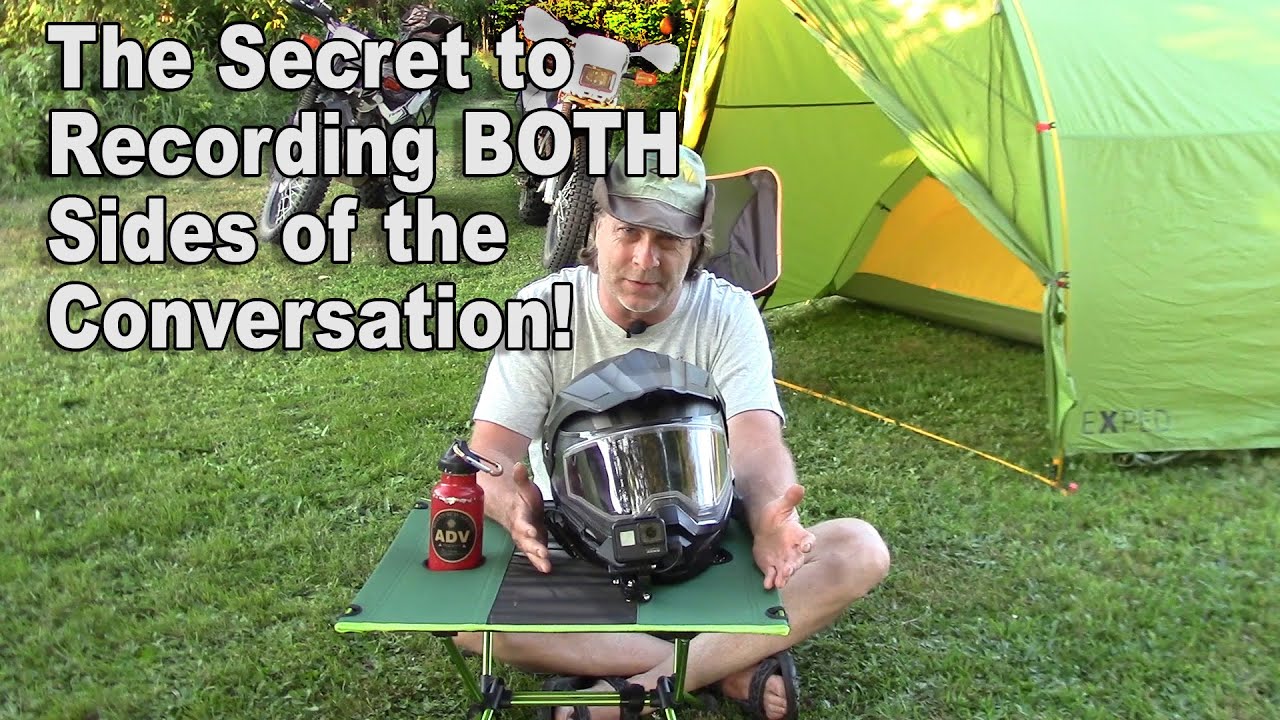 How To: Record Both Sides of Your Helmet Communications