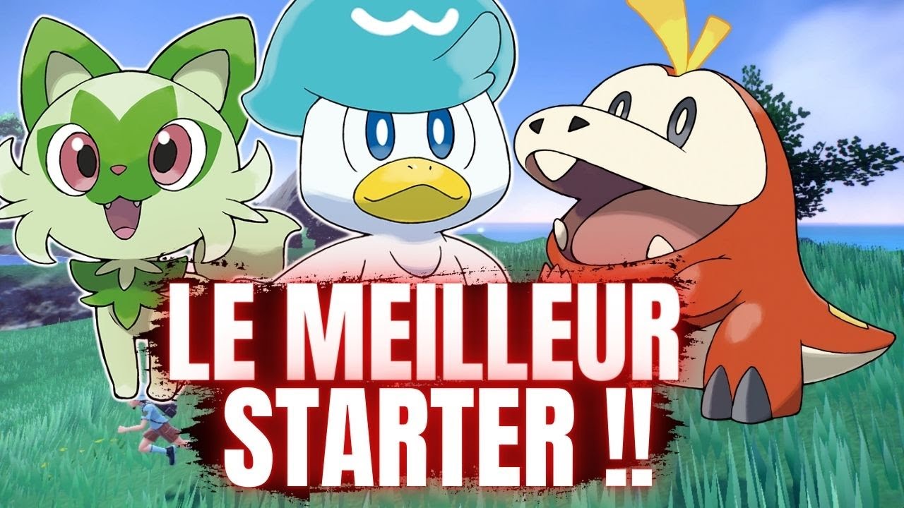 QUI EST LE MEILLEUR STARTER DANS POKEMON VIOLET / ÉCARLATE ? [ 9G ]