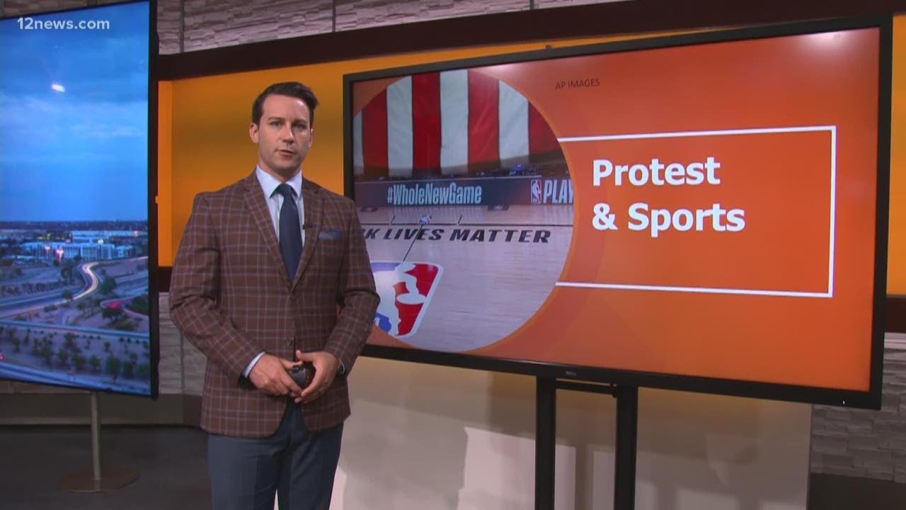 What do you think of the professional athletes protesting?