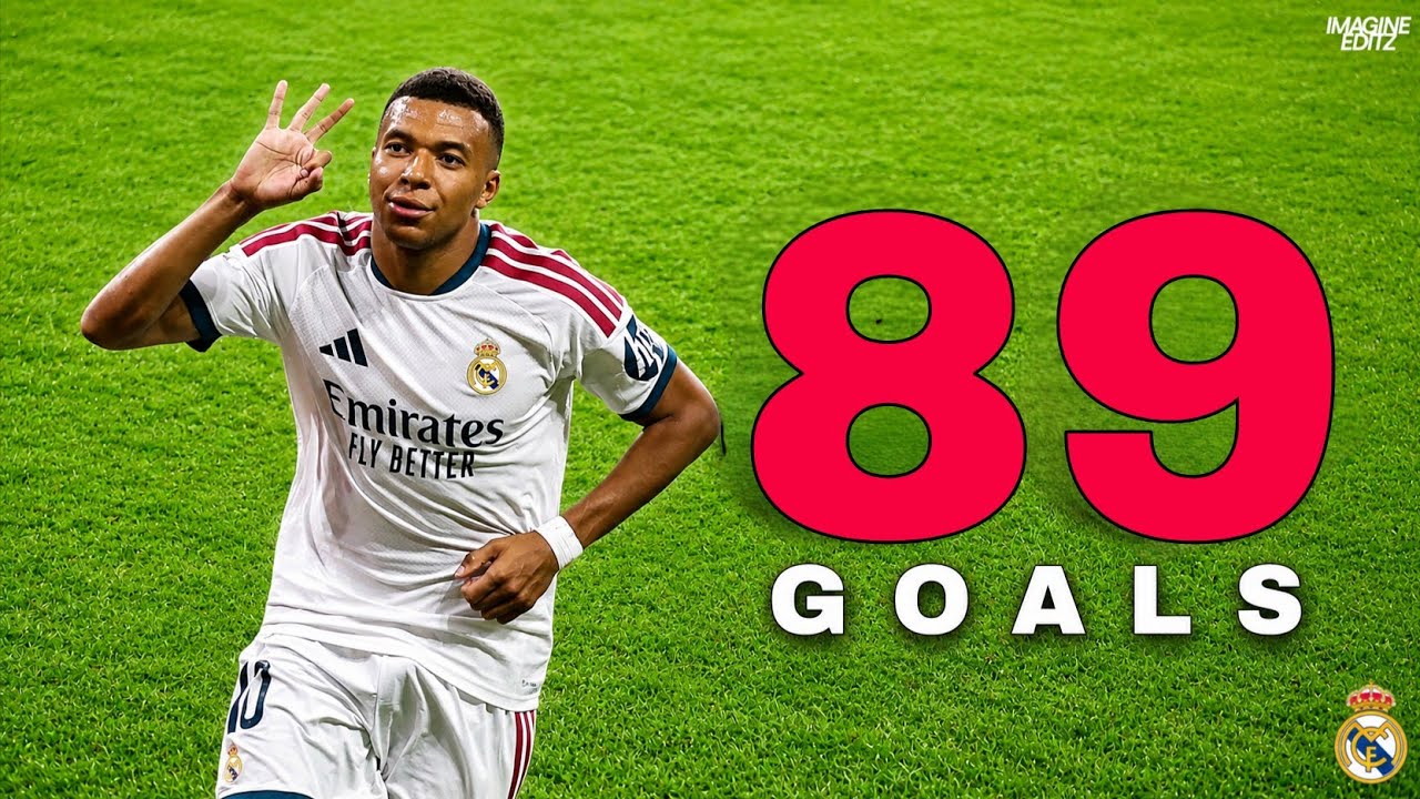 Kylian Mbappe  - All 89 Goals For Real Madrid ● English Commentary - HD