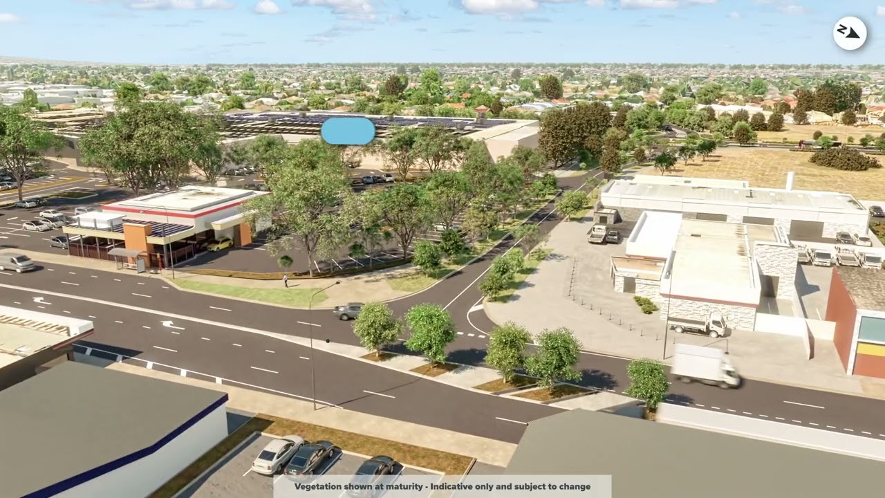 Raglan Avenue, Edward Street and South Road network upgrade