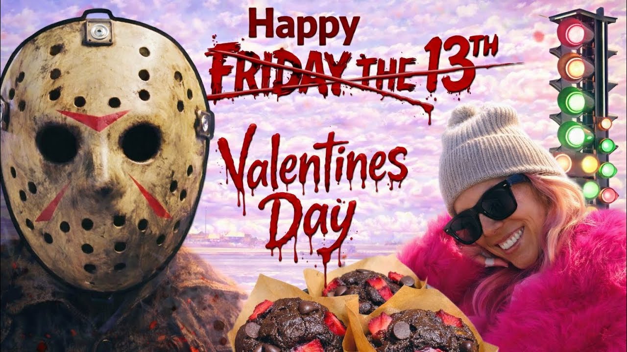 How to NOT F*@k up your Valentine’s Day ❤️ PLUS Double Chocolate Dipped Strawberry Banana Muffins 