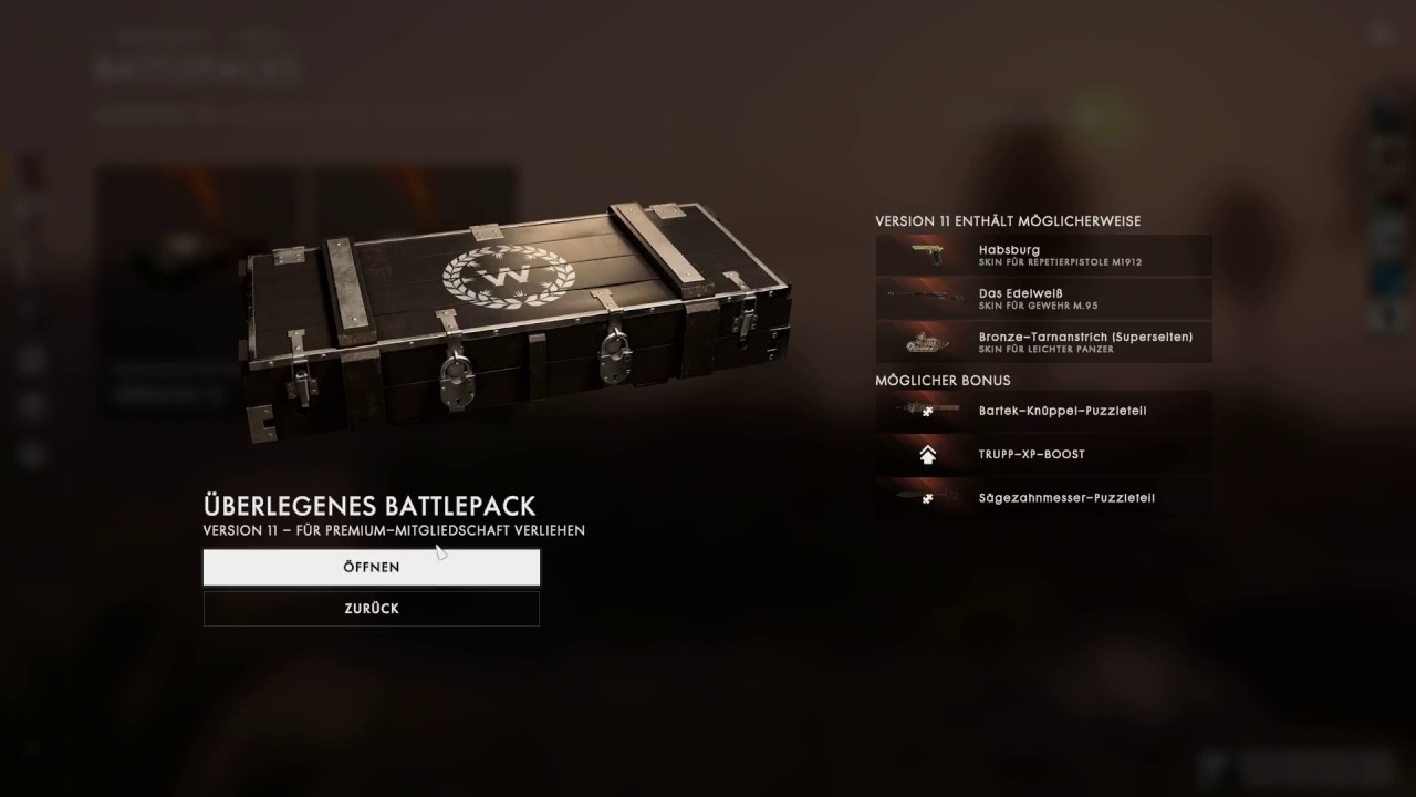 Battlefield 1 - Battlepack Opening | Premium Pass, Valentinstag & Deluxe Edition Battlepacks