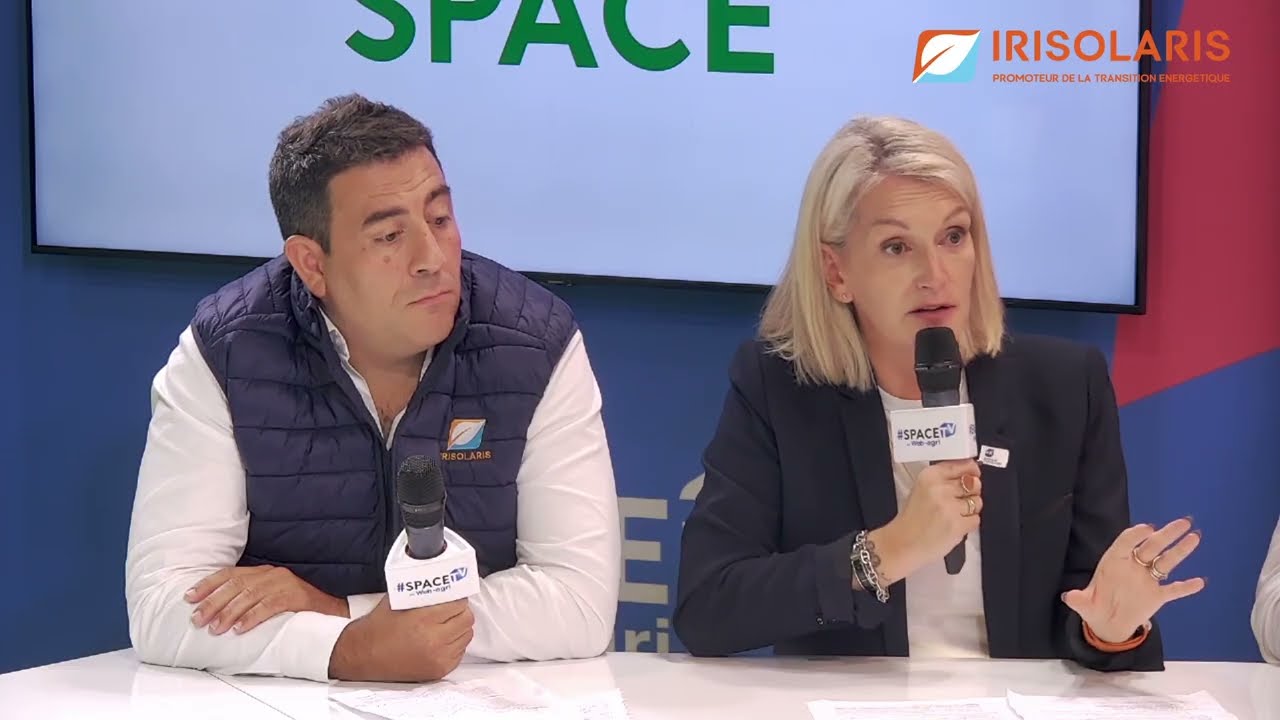 IRISOLARIS sur le plateau télévisé La France Agricole au SPACE Rennes - Autoconsommation Collective