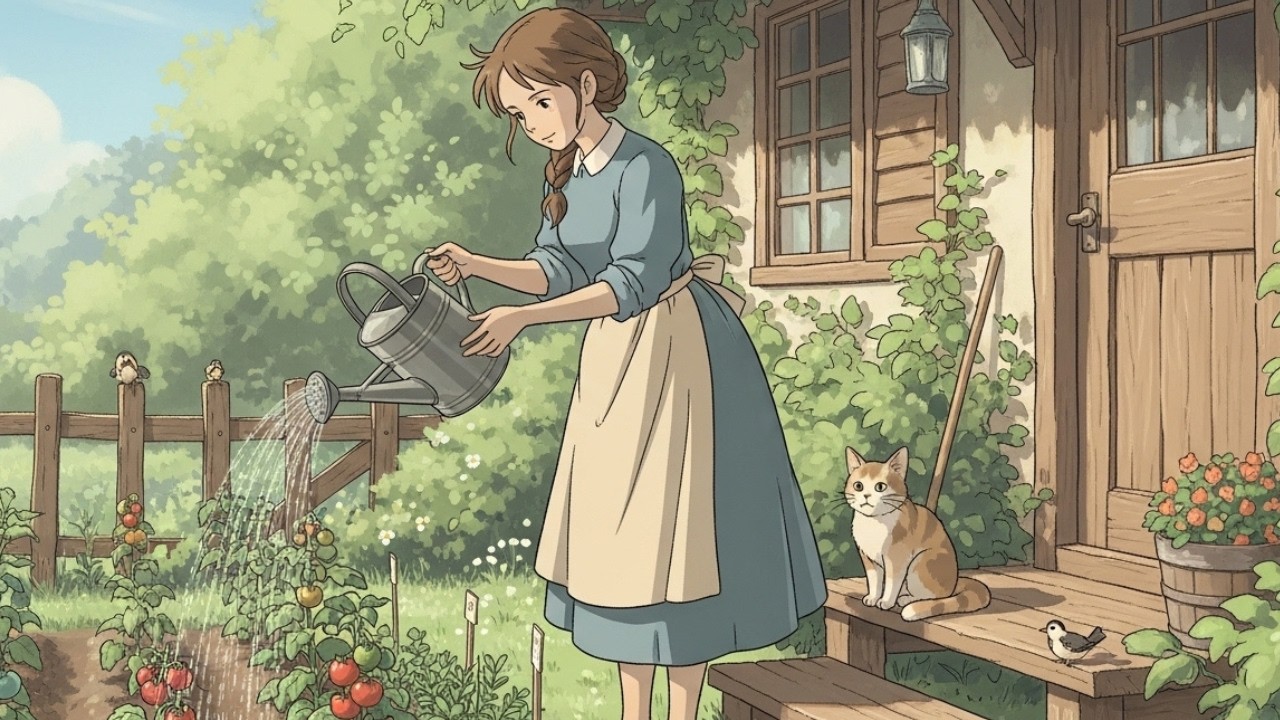 Quiet Country Living 🍅 From Garden Harvest to Warm Kitchen Recipe in a Peaceful Cottage