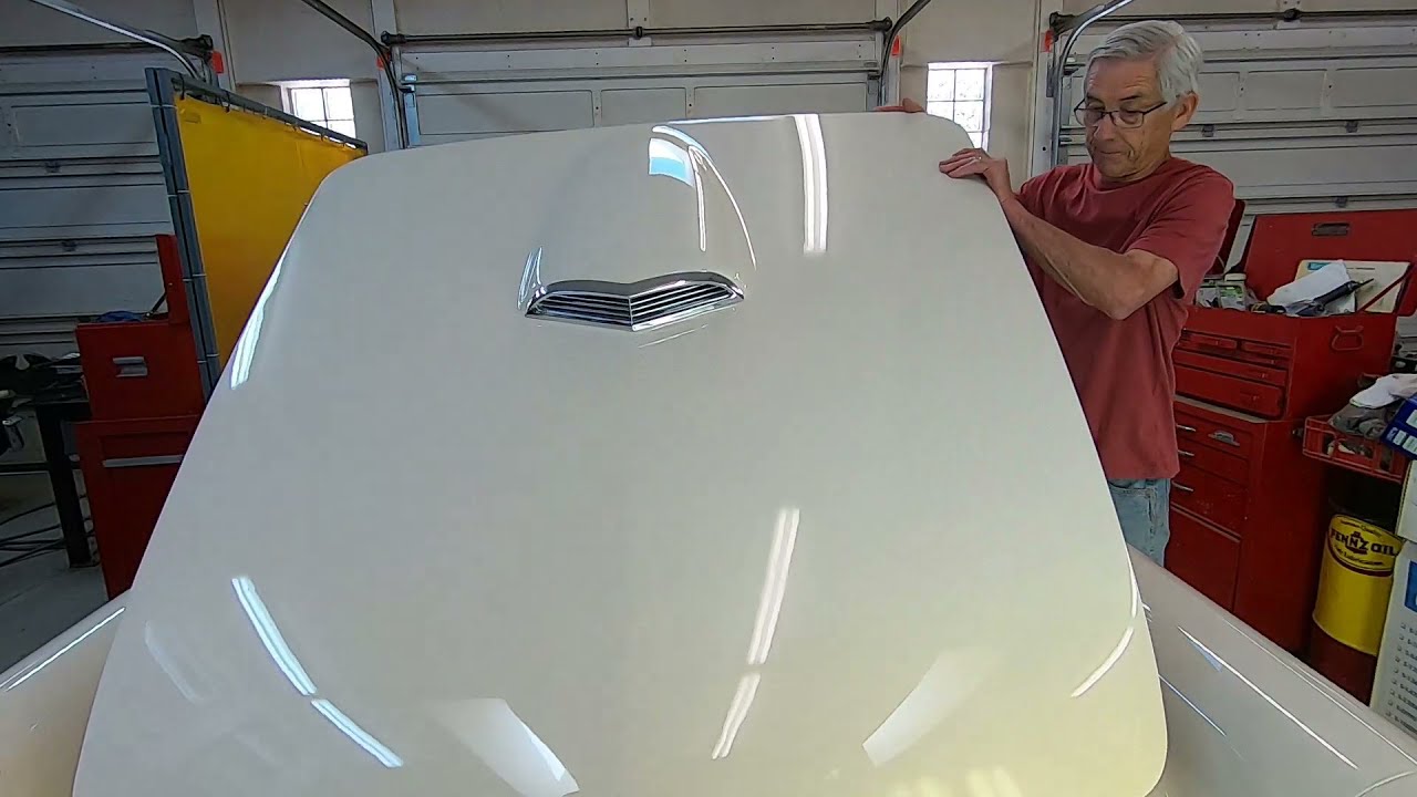 1956 Ford Thunderbird Radiator Cooling Fan Shroud Modification. 1955 - 1957