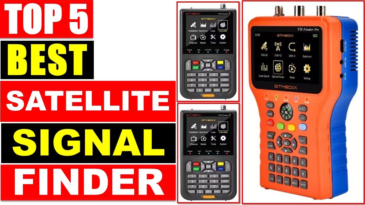 BEST Satellite Signal Finder 2025, Top 5 Best Digital Satellite Finder