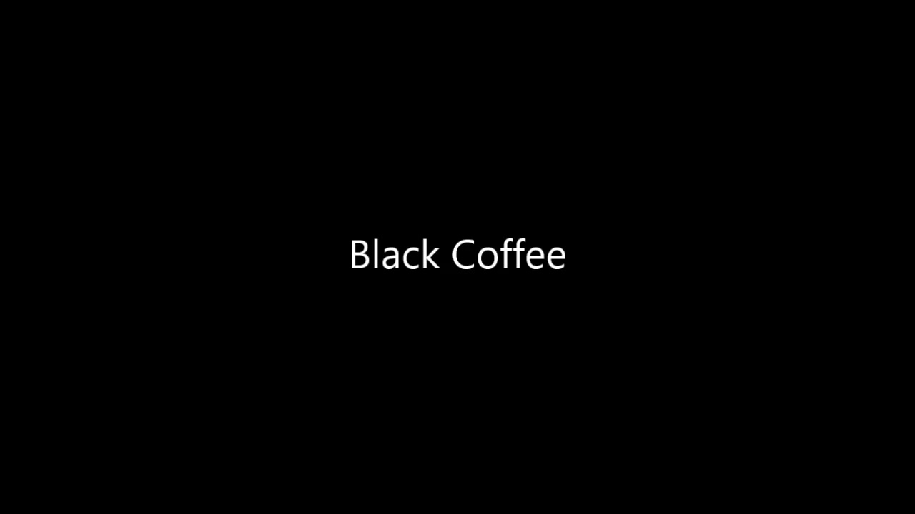 Jazz Backing Track - Black Coffee