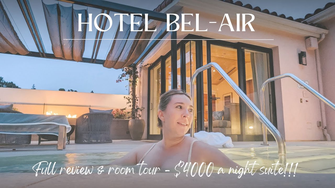 See inside a $4000 suite at the glamorous Hotel Bel-Air - hotel of Hollywood's rich & famous