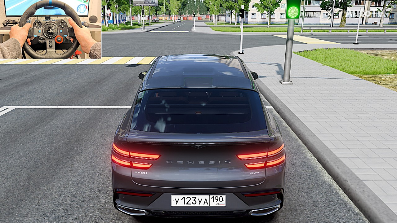 2026 Genesis GV80 Coupe - BeamNG Drive Gameplay & Crash Test | Logitech G29