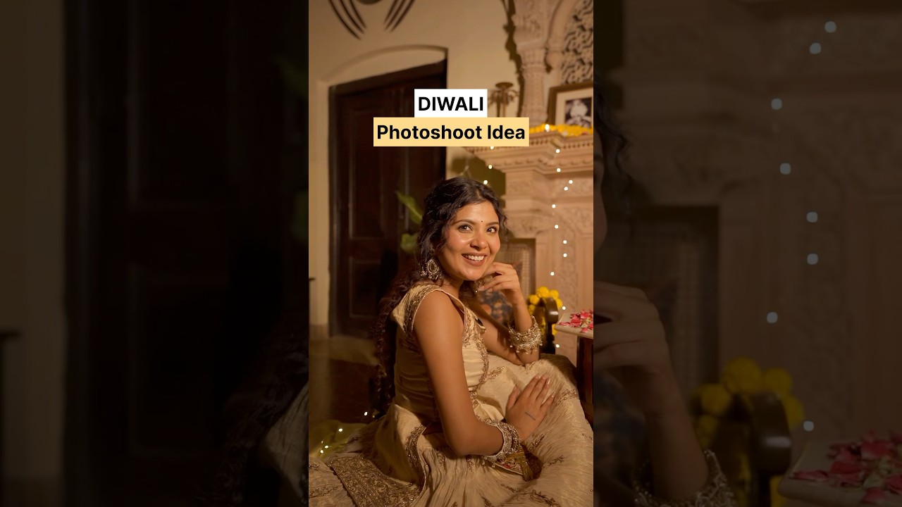 Self Portrait Ideas for Diwali | Photoshoot Idea | Niharika Jain