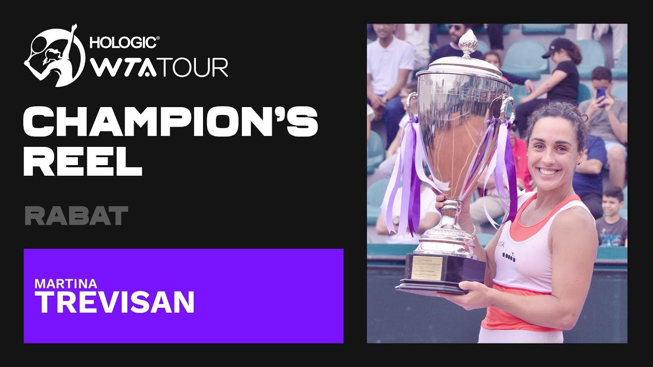 Champion Martina Trevisan's MAIDEN title run in Rabat! 🏆
