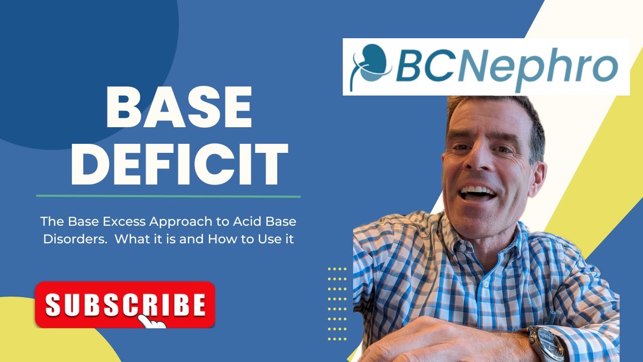 Base Deficit - What it is and how to use it @BCNephro