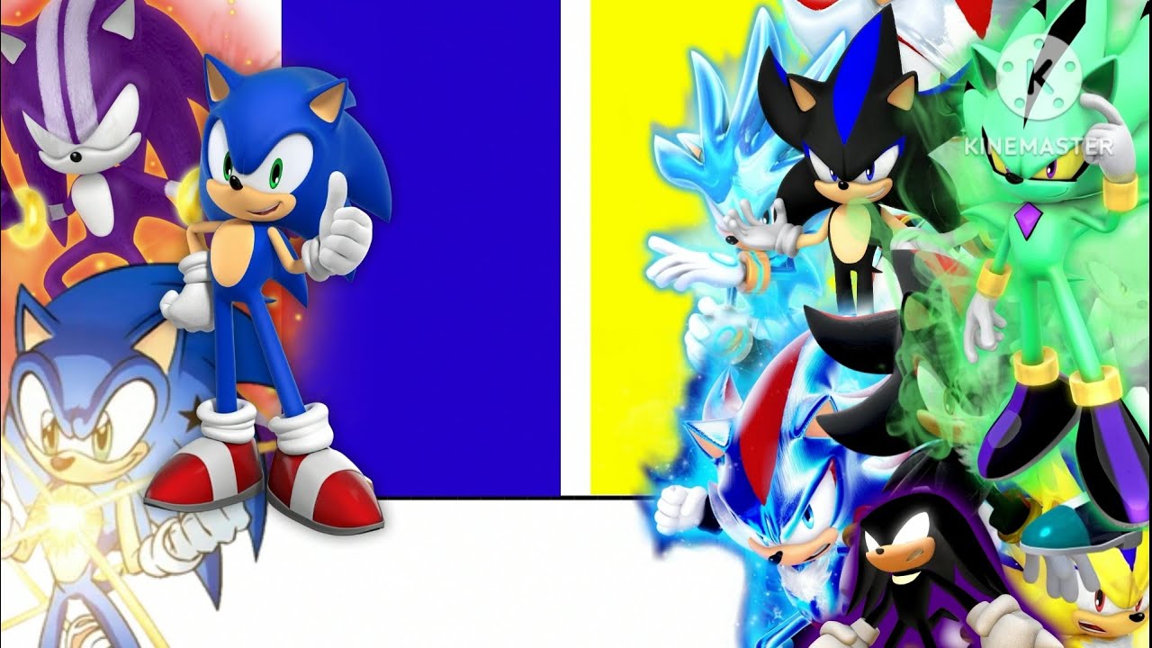 Sonic Vs Random Sonic Power level