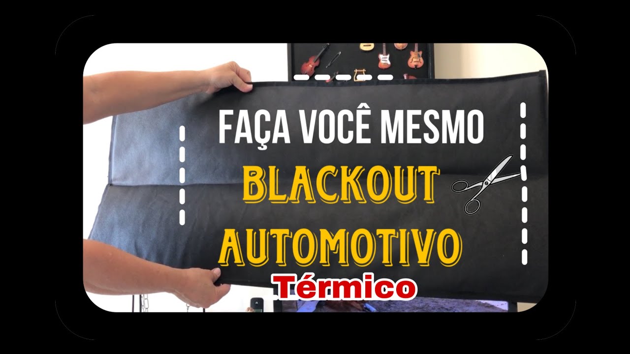 BLACKOUT T&Eacute;RMICO AUTOMOTIVO | Para Motorhome #blackoutautomotivo