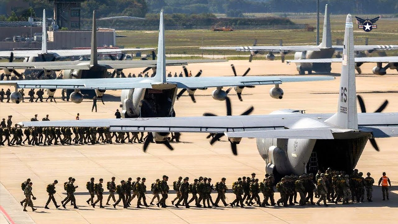 Сотни элитных американских военнослужащих, использующих самолеты C-130, находятся в Пуэрто-Рико.
