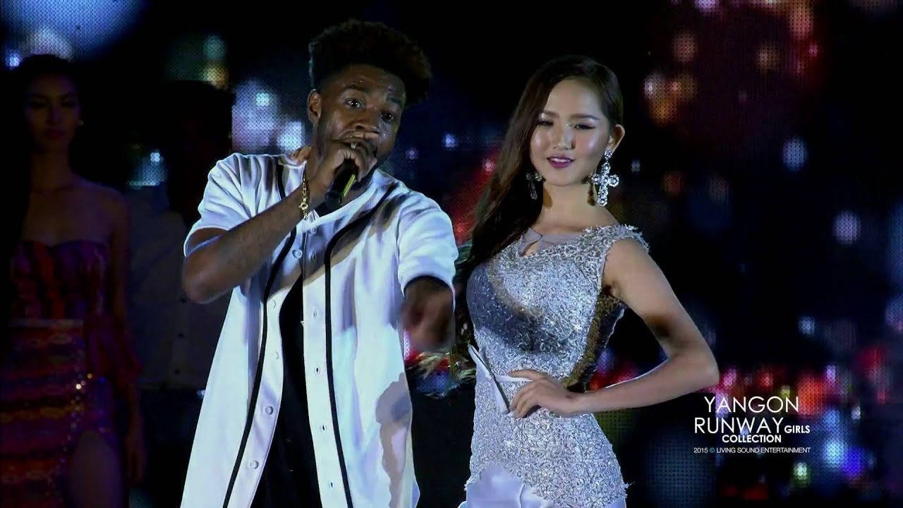 SAMMIE - Come With Me & Had a Few [ Live ] @ YANGON RUNWAY GIRLS COLLECTION ft: SEAN KINGSTON
