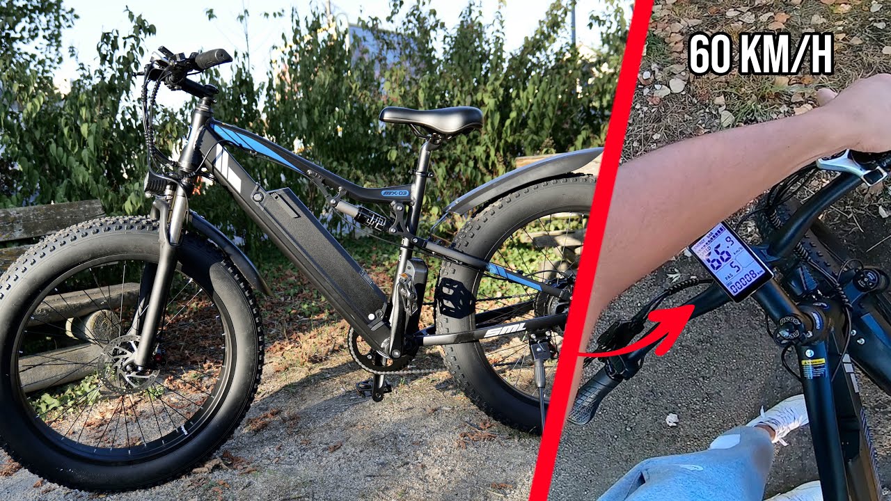 CE VÉLO ÉLECTRIQUE DÉPASSE LES 60KM/H ?! UNE FUSÉE 😱