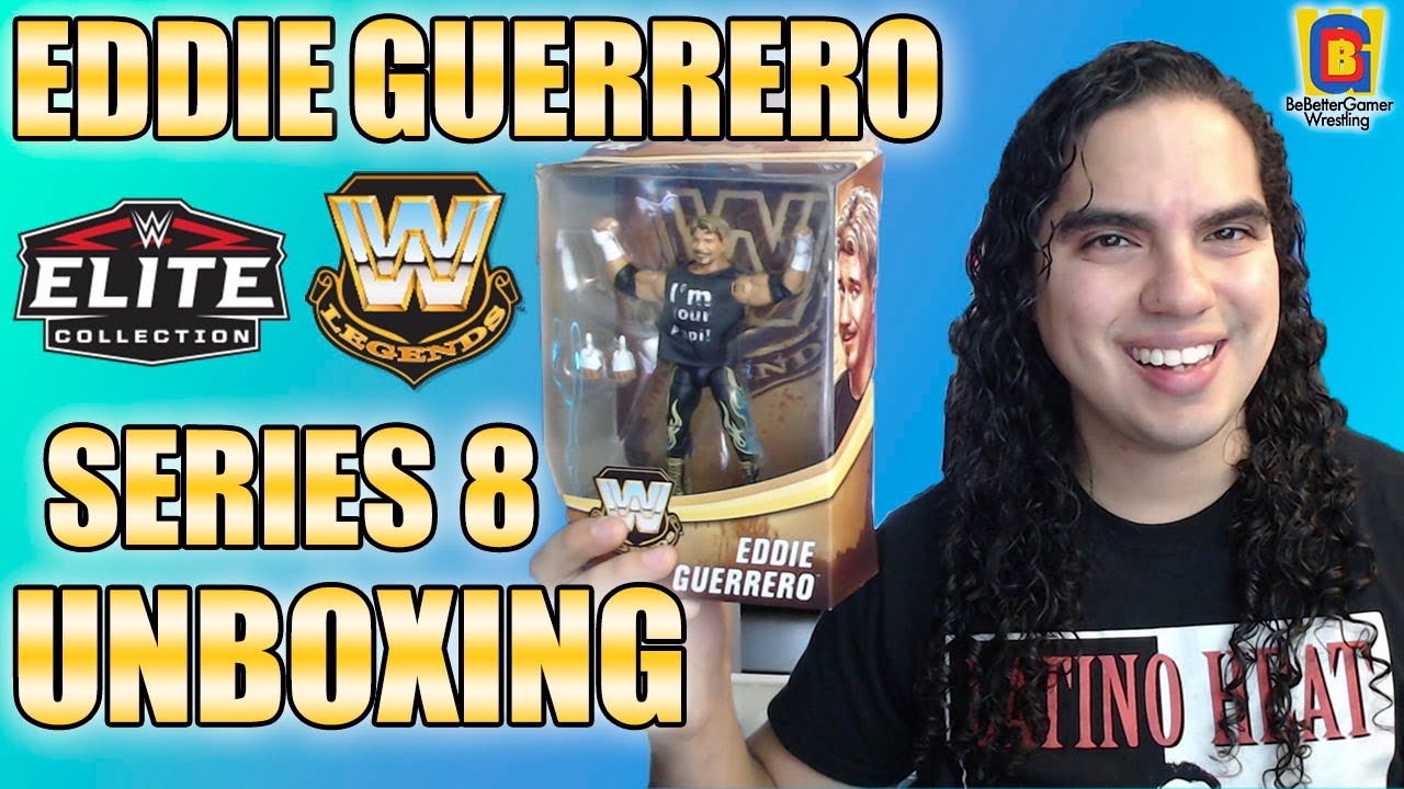 Eddie Guerrero WWE Legends Series 8 Unboxing