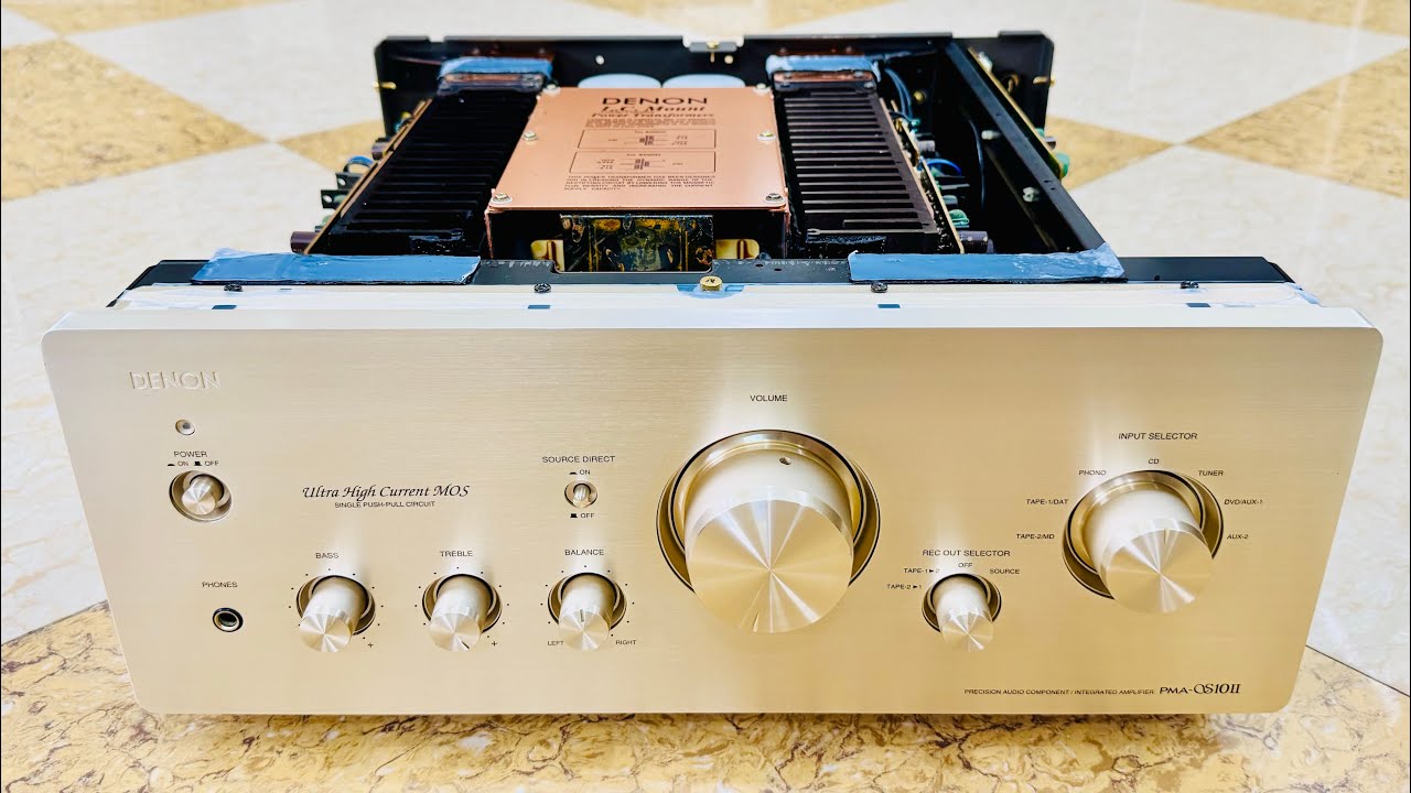 Amply Vàng Gold 9999 Đẳng Cấp Dân Chơi Âm Thanh Giá Vài Triệu TUYẾN AUDIO 0917 838 969