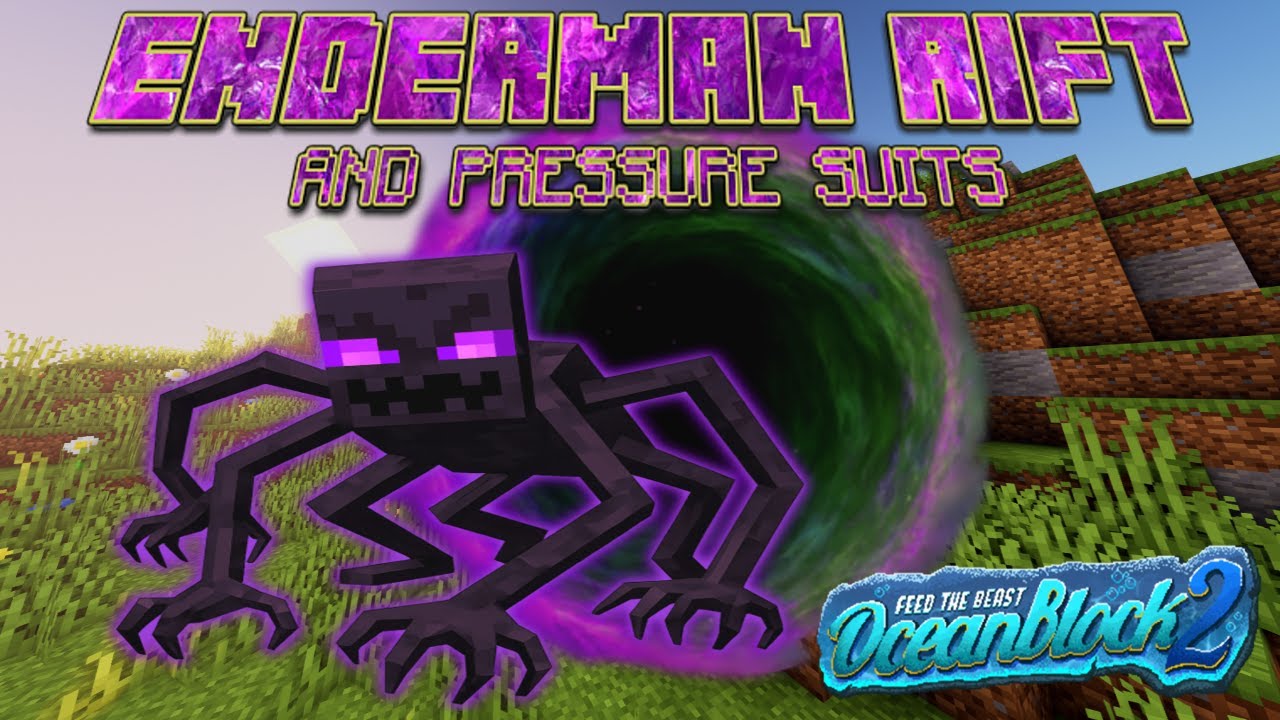 Pressure Suits and Enderman Rifts! | Minecraft Oceanblock 2 SMP Adventure Modpack w/ Star Ep.12