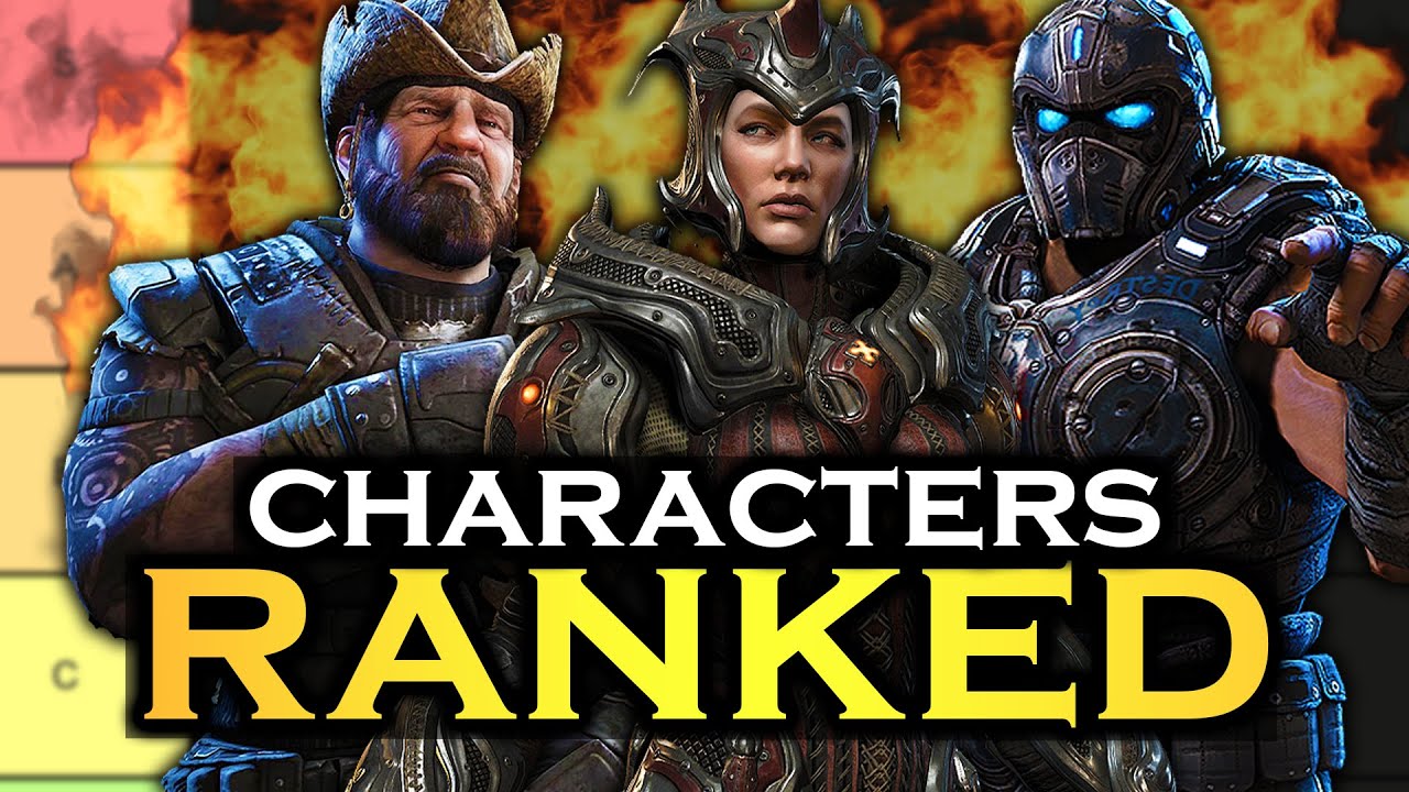 The ULTIMATE Gears of War Character Tier List