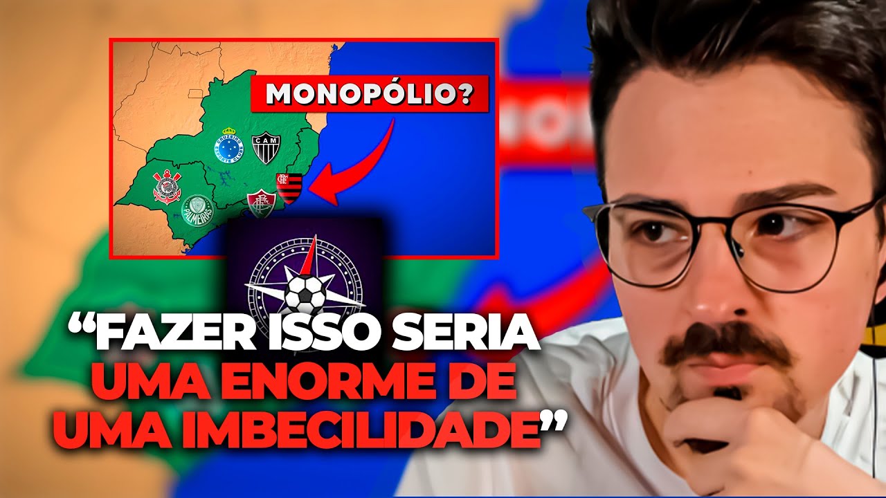 POR QUE NENHUM TIME FORA DO SUDESTE SERÁ CAMPEÃO BRASILEIRO NOVAMENTE? - MAPEANDO FUT | SPIDER REAGE
