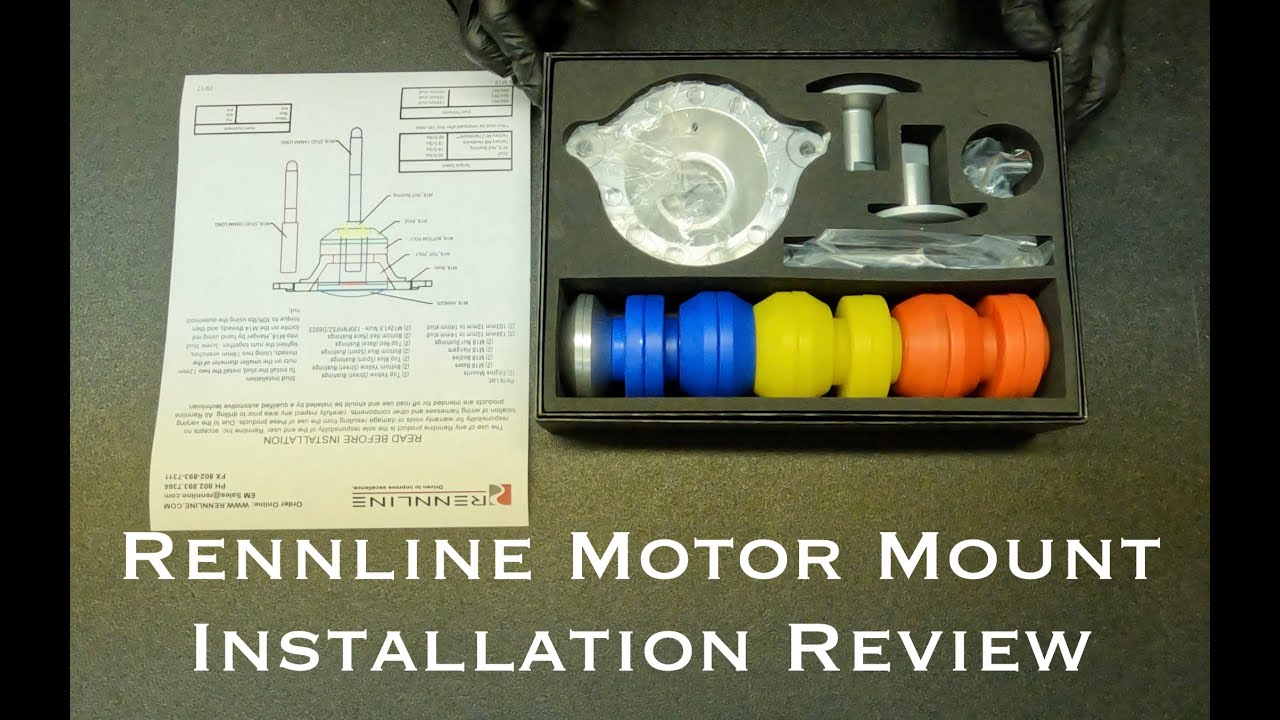 Rennline adj. motor mount installation review, 2009 Porsche 911 Carrera S, 997.2