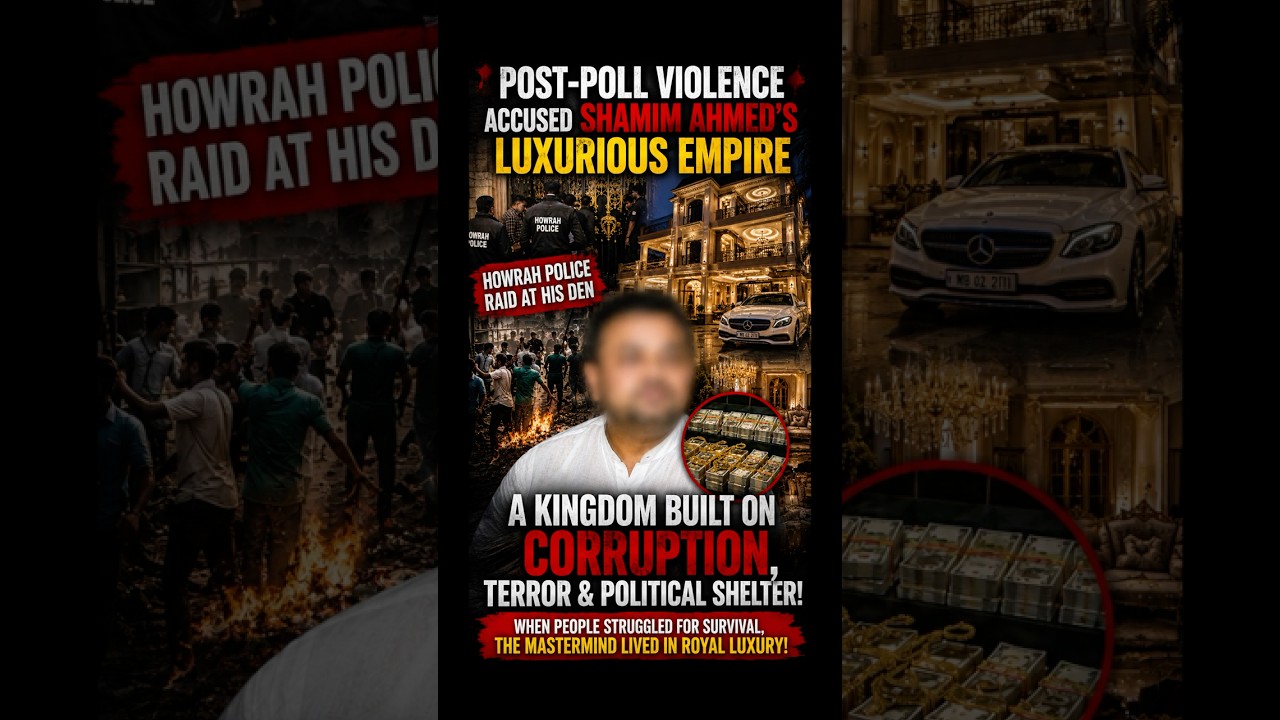 Post-Poll Violence Accused&rsquo;s Luxury Empire EXPOSED? | Howrah Police Raid | Bengal Politics