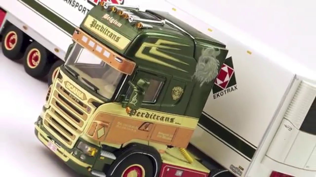 Model Truck world: WSI Perditrans Scania R Series Topline & Refrigerated Trailer