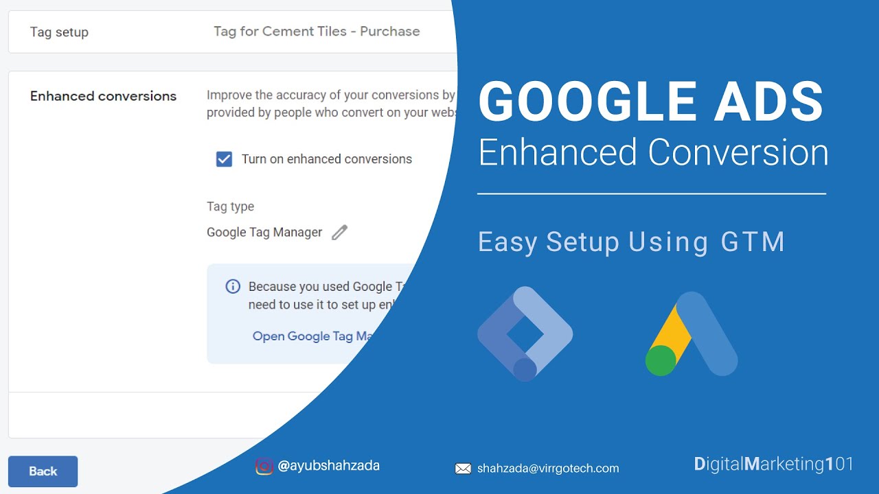 Google Ads Enhanced Conversion Setup Using GTM | Very Easy to Implement