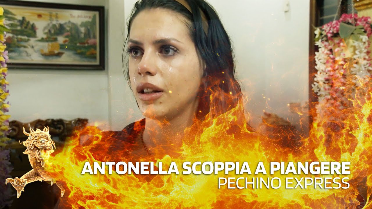 Antonella e Antonio scoppiano a piangere | Pechino Express
