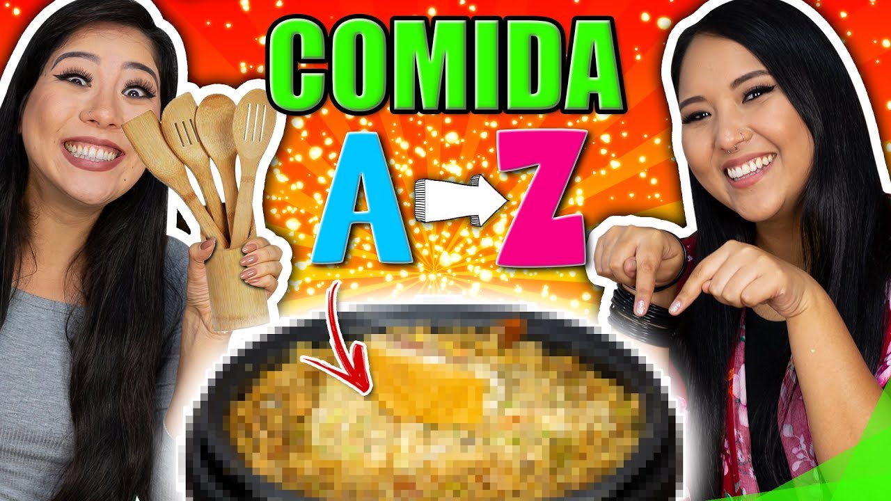 DESAFIO DA COMIDA EM ORDEM ALFABÉTICA! | Blog das irmãs