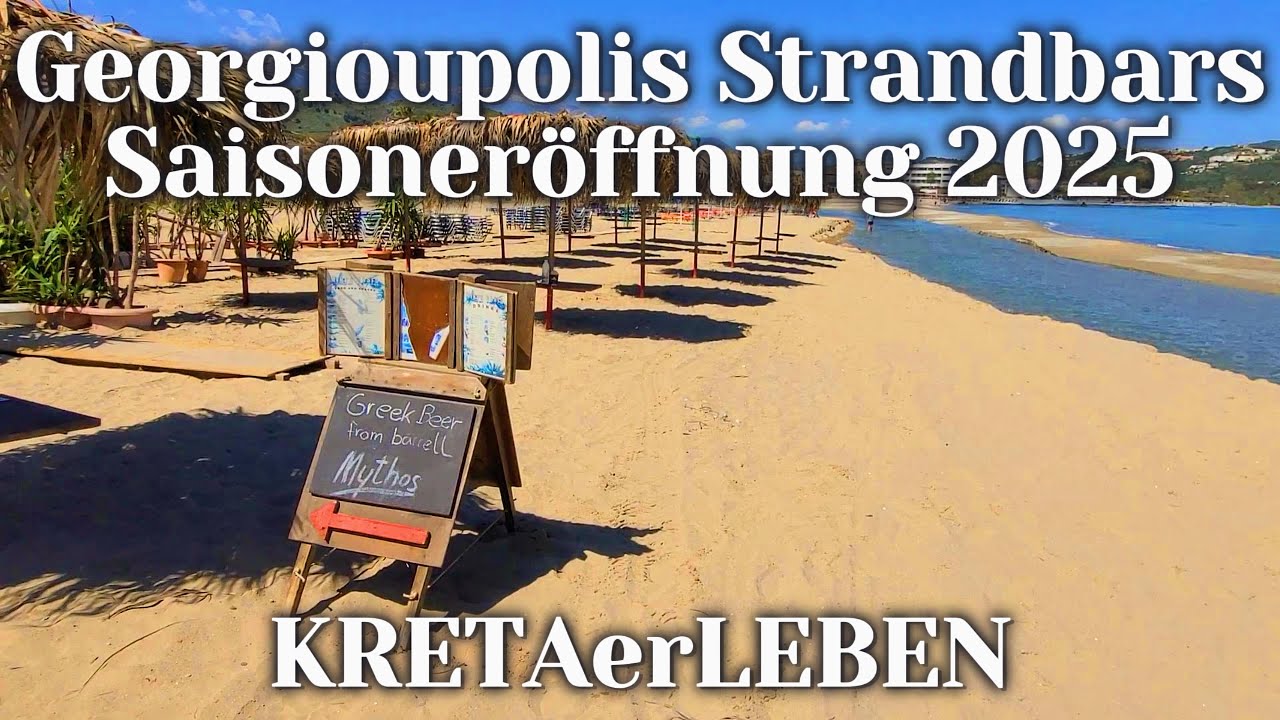 Saisoneröffnung am Strand von Georgioupoli 2025