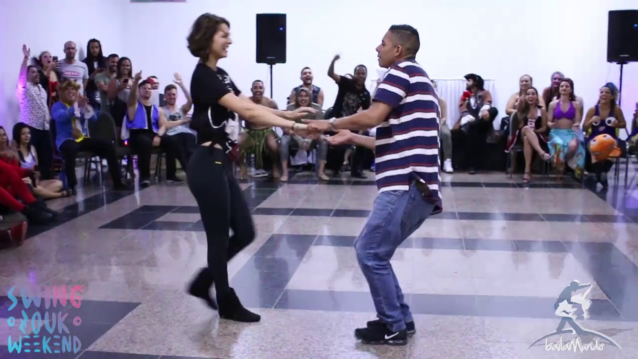 Baila Mundo - Emeline Rochefeuille e Jefferson Dadinho (Swing Zouk Weekend 2018)
