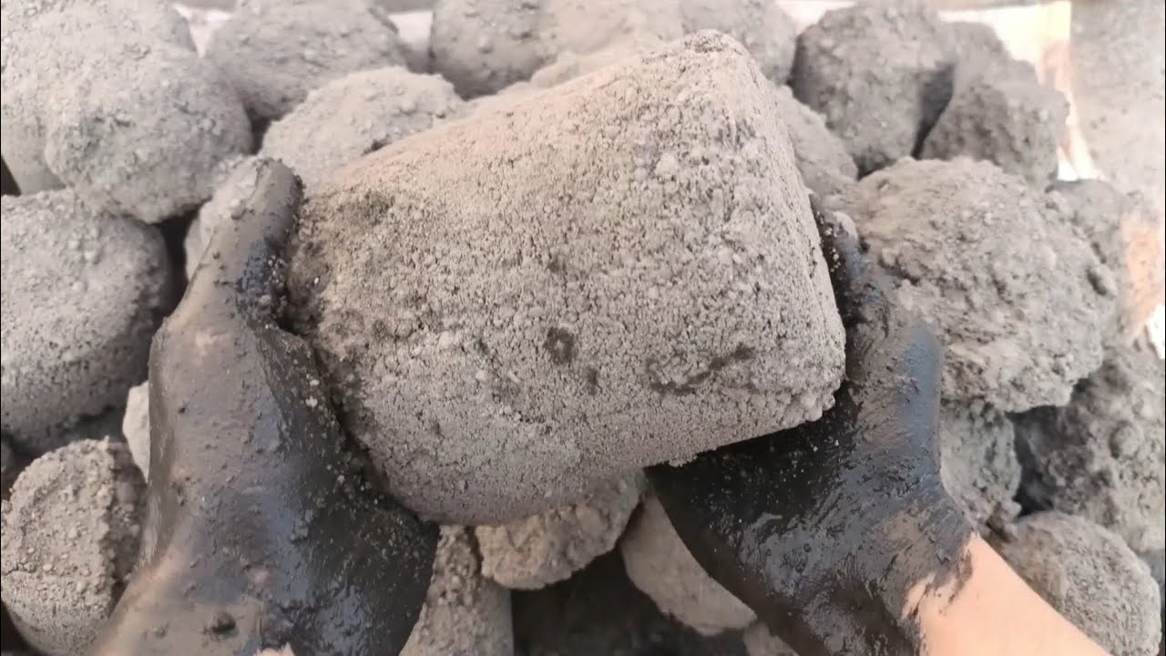 Dry crumbling satisfying//ASMR 
