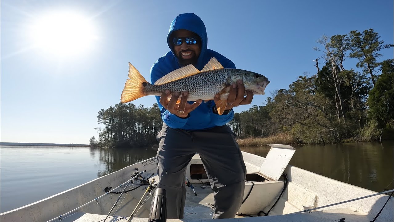 I found the red fish secret and inshore slam! (2 for 1 vid  Shem creek/cooper river)