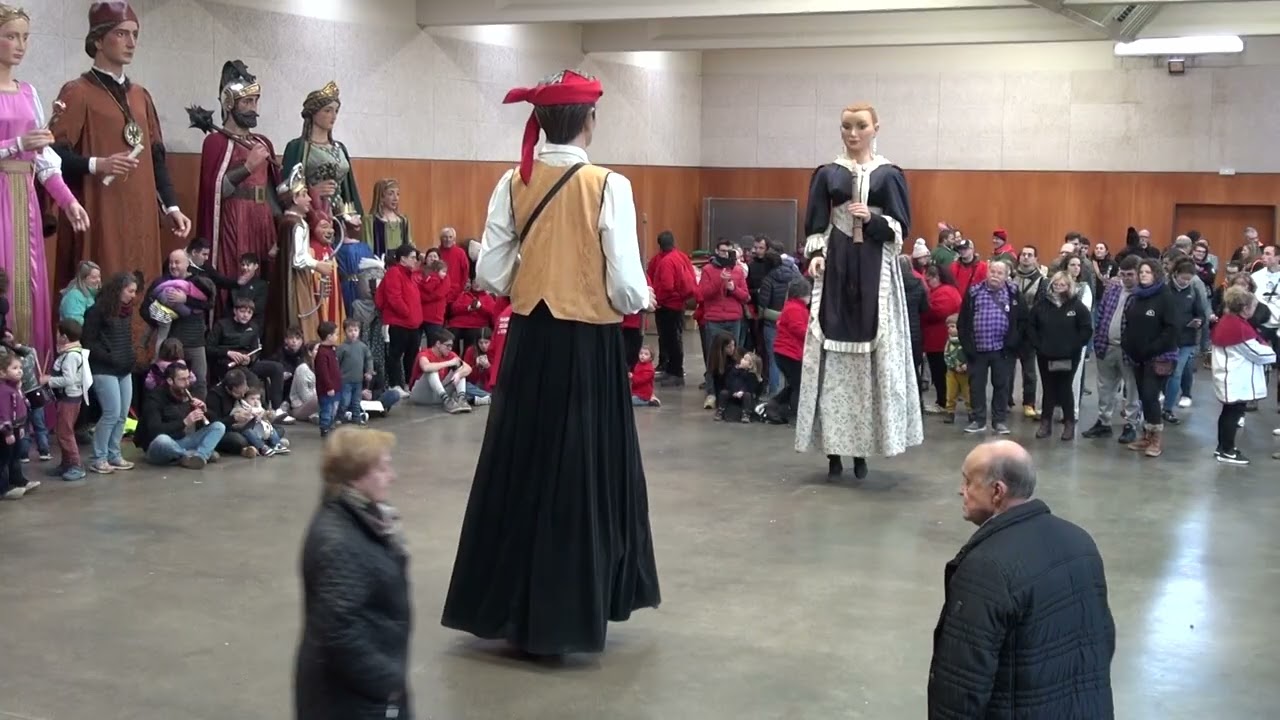 ELS GEGANTS DE VINARÒS A LA II TROBADA YULE DELS GEGANTS NÒRDICS DE SOLSONA
