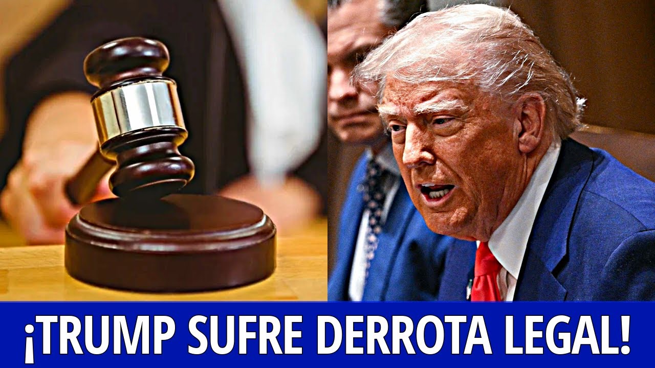 ¡CAOS en la Corte! Trump sufre una DERROTA LEGAL devastadora