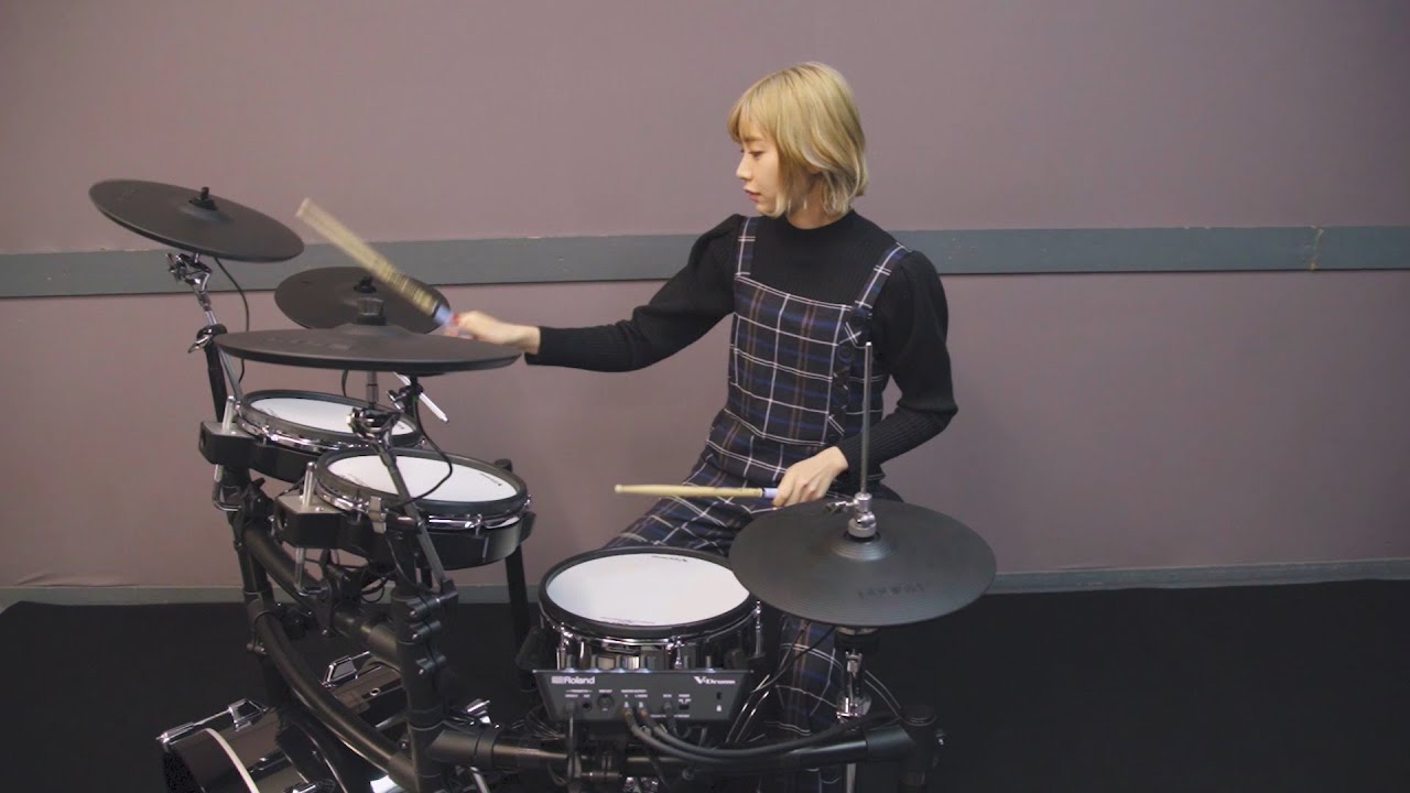 V-Drums TD-25KVX with KD-180 featuring ひなんちゅ (SILENT SIREN)