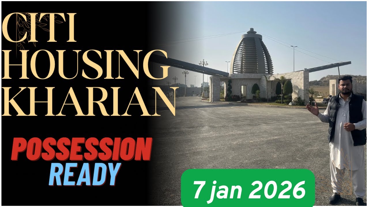 Ready For Possession Plots | BCDF Block Development update | Citi Housing Kharian 
