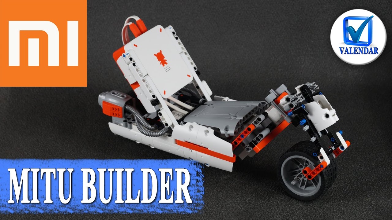 Xiaomi MITU BUILDER DIY мотоцикл (чоппер) собираем  из деталей конструктора