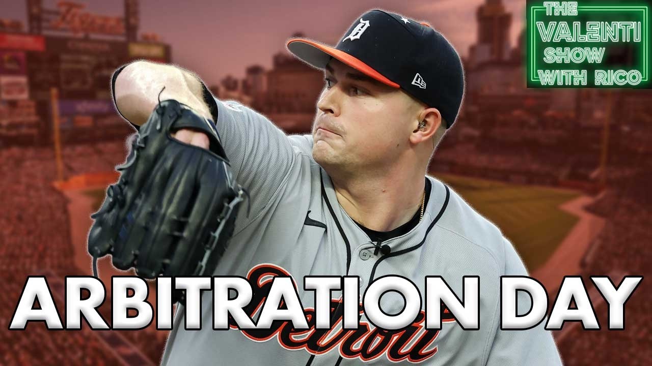 Arbitration Day For The Tigers And Tarik Skubal | The Valenti Show with Rico