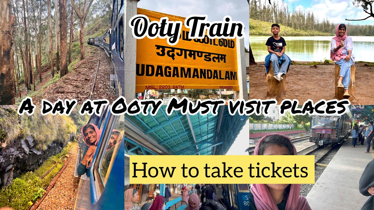 A day to Ooty | Ooty Toy train👌😘 Must visit
