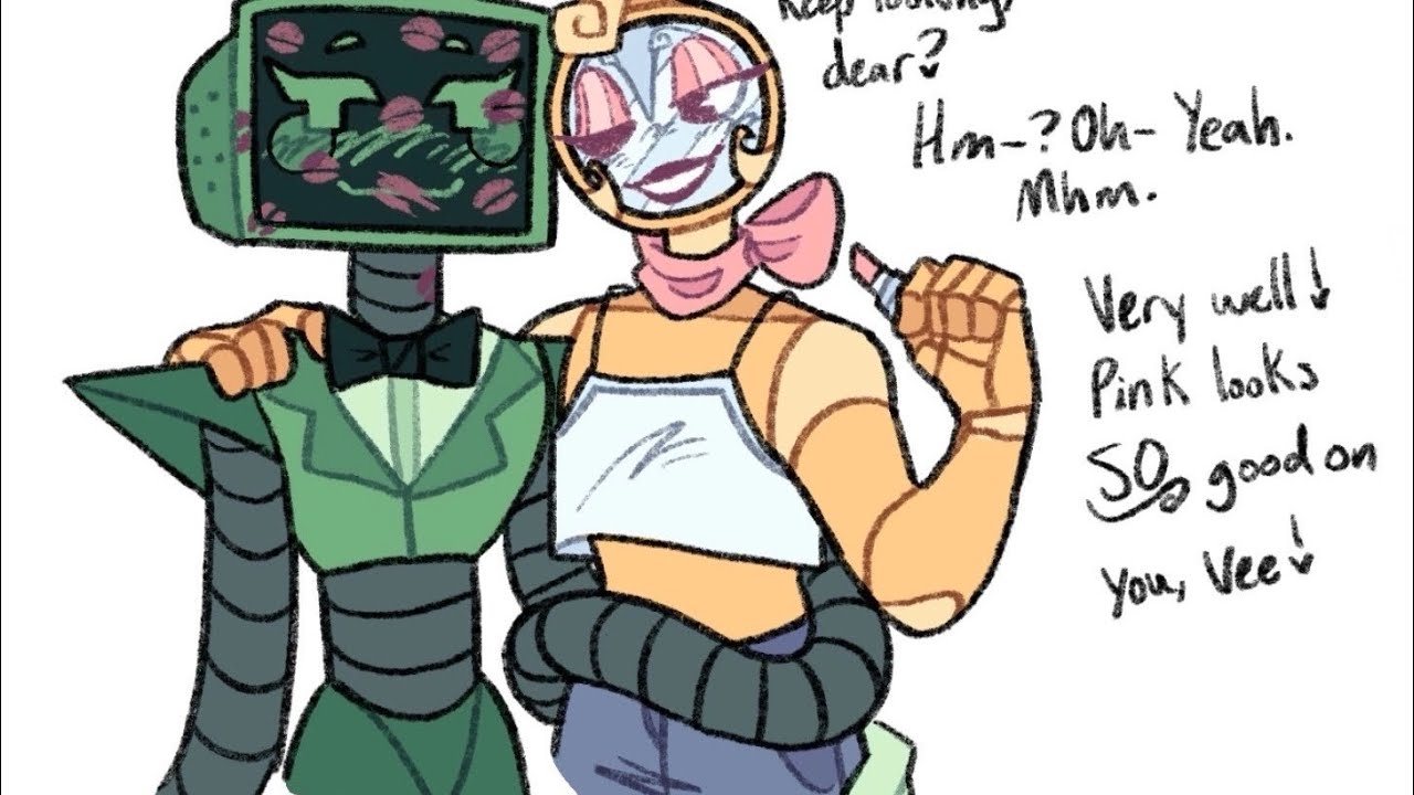 Glisten X vee (request) Dandys world